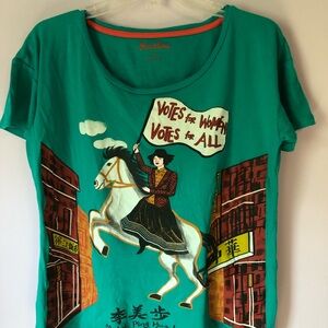 Piccolins t shirt Mabel Lee on hose back.  Size L